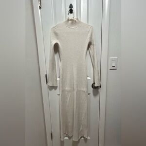 a new day Cream Long Sleeve Dress